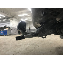 T070C GALIA Полностью оцинкованный фаркоп на Toyota Land Cruiser 200 2008-2021, Lexus LX 2008-2021. Тип шара: C (горизонтальный съемный). Невидимый вырез бампера. Нагрузк