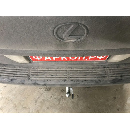 T070C GALIA Полностью оцинкованный фаркоп на Toyota Land Cruiser 200 2008-2021, Lexus LX 2008-2021. Тип шара: C (горизонтальный съемный). Невидимый вырез бампера. Нагрузк