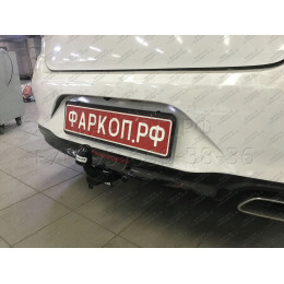 4266-A ORIS Фаркоп на Hyundai Sonata седан 2017-2019. Необходима подрезка бампера. Тип шара: A. Нагрузки: 1800/100 кг, масса фаркопа 15,5 кг (без электрики в комплек