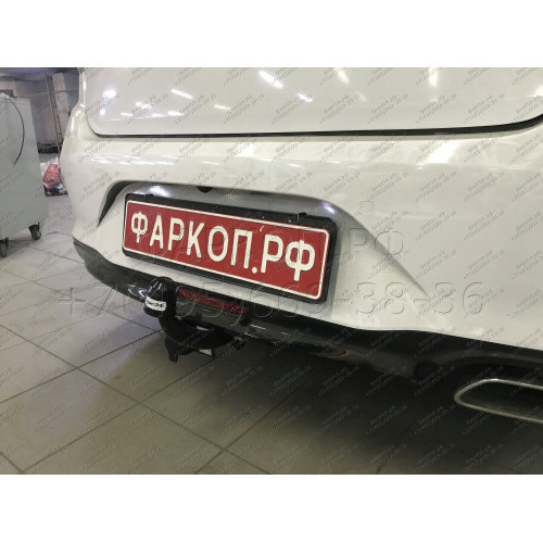 4266-A ORIS Фаркоп на Hyundai Sonata седан 2017-2019. Необходима подрезка бампера. Тип шара: A. Нагрузки: 1800/100 кг, масса фаркопа 15,5 кг (без электрики в комплекте)