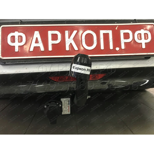 4266-A ORIS Фаркоп на Hyundai Sonata седан 2017-2019. Необходима подрезка бампера. Тип шара: A. Нагрузки: 1800/100 кг, масса фаркопа 15,5 кг (без электрики в комплекте)