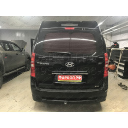 HHA-07-991122.00 PT GROUP Фаркоп на Hyundai H1 2008-2018, 2018-, Hyundai Starex 2008-2018 без подрезки бампера. Тип шара: E (легкосъемный шар под квадрат). Нагрузки: 2500/100 кг, масс