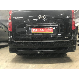 HHA-07-991122.00 PT GROUP Фаркоп на Hyundai H1 2008-2018, 2018-, Hyundai Starex 2008-2018 без подрезки бампера. Тип шара: E (легкосъемный шар под квадрат). Нагрузки: 2500/100 кг, масс