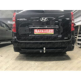 HHA-07-991122.00 PT GROUP Фаркоп на Hyundai H1 2008-2018, 2018-, Hyundai Starex 2008-2018 без подрезки бампера. Тип шара: E (легкосъемный шар под квадрат). Нагрузки: 2500/100 кг, масс