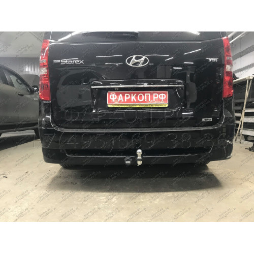 HHA-07-991122.00 PT GROUP Фаркоп на Hyundai H1 2008-2018, 2018-, Hyundai Starex 2008-2018 без подрезки бампера. Тип шара: E (легкосъемный шар под квадрат). Нагрузки: 2500/100 кг, масса фаркопа 25 кг (без электрики в комплекте, не комплектуется заглушкой)
