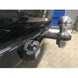 HHA-07-991122.00 PT GROUP Фаркоп на Hyundai H1 2008-2018, 2018-, Hyundai Starex 2008-2018 без подрезки бампера. Тип шара: E (легкосъемный шар под квадрат). Нагрузки: 2500/100 кг, масс