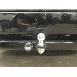 HHA-07-991122.00 PT GROUP Фаркоп на Hyundai H1 2008-2018, 2018-, Hyundai Starex 2008-2018 без подрезки бампера. Тип шара: E (легкосъемный шар под квадрат). Нагрузки: 2500/100 кг, масс