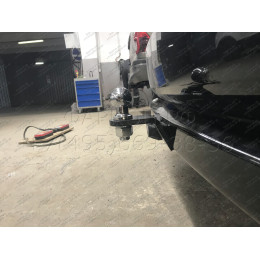 HHA-07-991122.00 PT GROUP Фаркоп на Hyundai H1 2008-2018, 2018-, Hyundai Starex 2008-2018 без подрезки бампера. Тип шара: E (легкосъемный шар под квадрат). Нагрузки: 2500/100 кг, масс