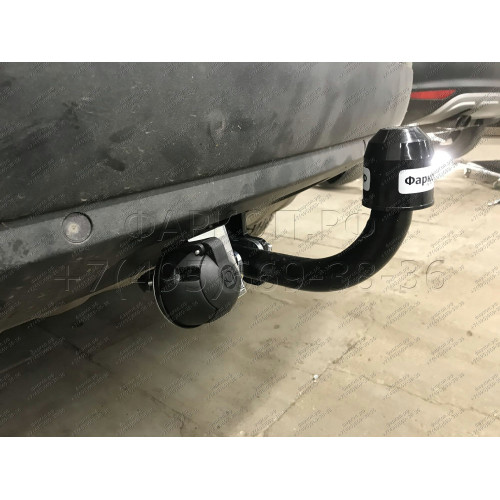 V124-A Лидер-плюс ТСУ для Volkswagen Touareg 2002-2010 (требуется вырез в бампере), Volkswagen Touareg 2010-2018, Audi Q7 2007-2015 (без выреза бампера). Нагрузки: 1500/75 кг, масса фаркопа 14,52 кг (без электрики в комплекте)