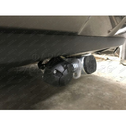 T072C GALIA Полностью оцинкованный фаркоп на Toyota RAV4 V XA50 2019-2025, Suzuki Across 2020-2025. Тип шара: C (горизонтальный съемный). Установка без снятия и выреза ба