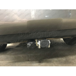 T072C GALIA Полностью оцинкованный фаркоп на Toyota RAV4 V XA50 2019-2025, Suzuki Across 2020-2025. Тип шара: C (горизонтальный съемный). Установка без снятия и выреза ба