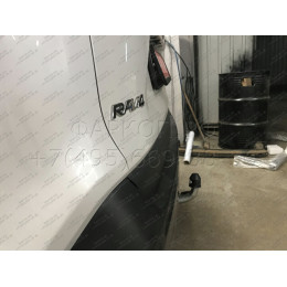 T072C GALIA Полностью оцинкованный фаркоп на Toyota RAV4 V XA50 2019-2025, Suzuki Across 2020-2025. Тип шара: C (горизонтальный съемный). Установка без снятия и выреза ба