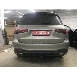 313662600001 WESTFALIA Фаркоп на Mercedes GLE-Class w167 2019-, Mercedes GLS-Class x167 2019-. Съемное вертикальное крепление шара (на ключе). Невидимый вырез в бампере. Нагрузки