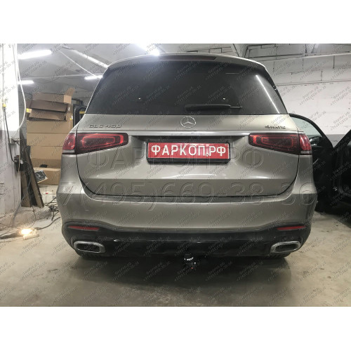313662600001 WESTFALIA Фаркоп на Mercedes GLE-Class w167 2019-, Mercedes GLS-Class x167 2019-. Съемное вертикальное крепление шара (на ключе). Невидимый вырез в бампере. Нагрузки 3500/140 кг, масса фаркопа 37 кг