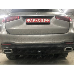 313662600001 WESTFALIA Фаркоп на Mercedes GLE-Class w167 2019-, Mercedes GLS-Class x167 2019-. Съемное вертикальное крепление шара (на ключе). Невидимый вырез в бампере. Нагрузки
