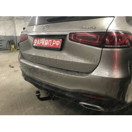 313662600001 WESTFALIA Фаркоп на Mercedes GLE-Class w167 2019-, Mercedes GLS-Class x167 2019-. Съемное вертикальное крепление шара (на ключе). Невидимый вырез в бампере. Нагрузки