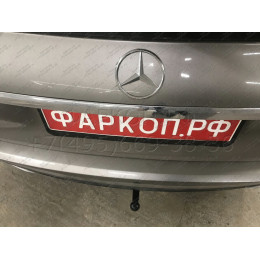 313662600001 WESTFALIA Фаркоп на Mercedes GLE-Class w167 2019-, Mercedes GLS-Class x167 2019-. Съемное вертикальное крепление шара (на ключе). Невидимый вырез в бампере. Нагрузки