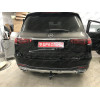 313662600001 WESTFALIA Фаркоп на Mercedes GLE-Class w167 2019-, Mercedes GLS-Class x167 2019-. Съемное вертикальное крепление шара (на ключе). Невидимый вырез в бампере. Нагрузки 3500/140 кг, масса фаркопа 37 кг