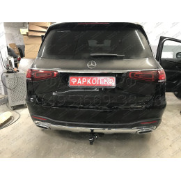 313662600001 WESTFALIA Фаркоп на Mercedes GLE-Class w167 2019-, Mercedes GLS-Class x167 2019-. Съемное вертикальное крепление шара (на ключе). Невидимый вырез в бампере. Нагрузки