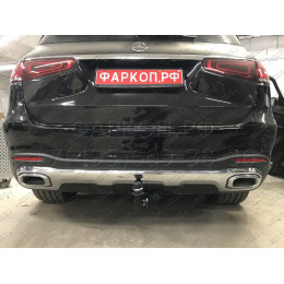 313662600001 WESTFALIA Фаркоп на Mercedes GLE-Class w167 2019-, Mercedes GLS-Class x167 2019-. Съемное вертикальное крепление шара (на ключе). Невидимый вырез в бампере. Нагрузки