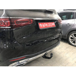 313662600001 WESTFALIA Фаркоп на Mercedes GLE-Class w167 2019-, Mercedes GLS-Class x167 2019-. Съемное вертикальное крепление шара (на ключе). Невидимый вырез в бампере. Нагрузки