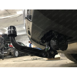 313662600001 WESTFALIA Фаркоп на Mercedes GLE-Class w167 2019-, Mercedes GLS-Class x167 2019-. Съемное вертикальное крепление шара (на ключе). Невидимый вырез в бампере. Нагрузки