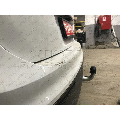 V069C GALIA Полностью оцинкованный фаркоп на Volkswagen Tiguan 2007-2016, Tiguan 2 2016-2024, Audi Q3 2011-2019, 2019-2025, SEAT Tarraco 2018-2024. Тип шара: C (горизонтальный съемный). Невидимый вырез бампера. Нагрузки: 2500/140 кг, масса фаркопа 16,2 кг