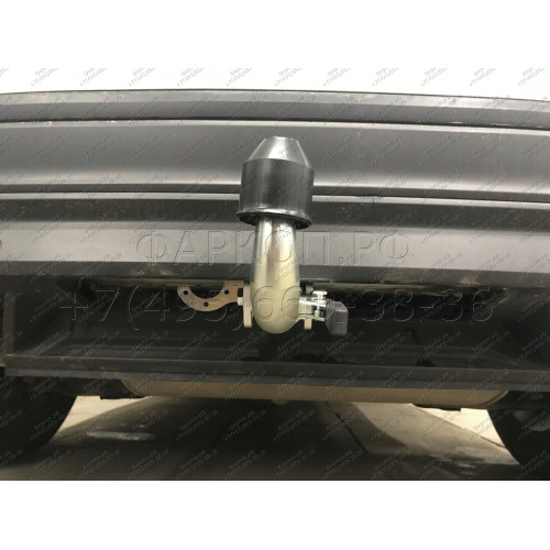 V069C GALIA Полностью оцинкованный фаркоп на Volkswagen Tiguan 2007-2016, Tiguan 2 2016-2024, Audi Q3 2011-2019, 2019-2025, SEAT Tarraco 2018-2024. Тип шара: C (горизонтальный съемный). Невидимый вырез бампера. Нагрузки: 2500/140 кг, масса фаркопа 16,2 кг