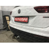V069C GALIA Полностью оцинкованный фаркоп на Volkswagen Tiguan 2007-2016, Tiguan 2 2016-2024, Audi Q3 2011-2019, 2019-2025, SEAT Tarraco 2018-2024. Тип шара: C (горизонтальный съемный). Невидимый вырез бампера. Нагрузки: 2500/140 кг, масса фаркопа 16,2 кг