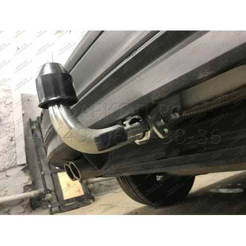 V069C GALIA Полностью оцинкованный фаркоп на Volkswagen Tiguan 2007-2016, Tiguan 2 2016-2024, Audi Q3 2011-2019, 2019-2025, SEAT Tarraco 2018-2024. Тип шара: C (горизонтальный съемный). Невидимый вырез бампера. Нагрузки: 2500/140 кг, масса фаркопа 16,2 кг