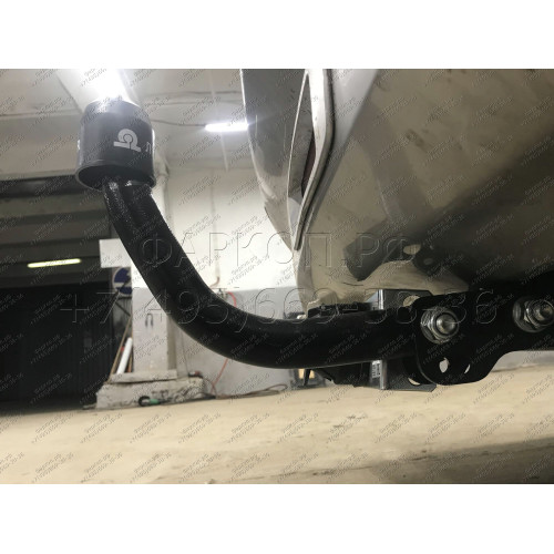 N117-A Лидер-плюс ТСУ для Nissan Teana J32 2008-2014 без выреза бампера. Нагрузки: 1100/75 кг, масса фаркопа 16,72 кг (без электрики в комплекте)