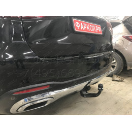 313662600001 WESTFALIA Фаркоп на Mercedes GLE-Class w167 2019-, Mercedes GLS-Class x167 2019-. Съемное вертикальное крепление шара (на ключе). Невидимый вырез в бампере. Нагрузки