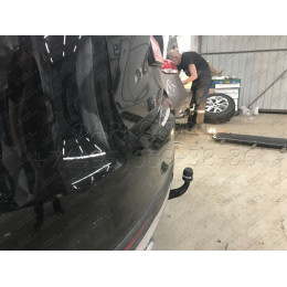 313662600001 WESTFALIA Фаркоп на Mercedes GLE-Class w167 2019-, Mercedes GLS-Class x167 2019-. Съемное вертикальное крепление шара (на ключе). Невидимый вырез в бампере. Нагрузки