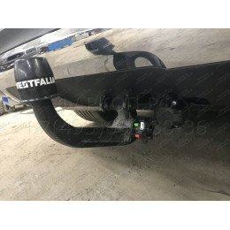 313662600001 WESTFALIA Фаркоп на Mercedes GLE-Class w167 2019-, Mercedes GLS-Class x167 2019-. Съемное вертикальное крепление шара (на ключе). Невидимый вырез в бампере. Нагрузки