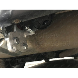 B021C GALIA Полностью оцинкованный фаркоп на BMW 3-Series седан/универсал 2011-2018, BMW 1-Series 2011-2019. Подрозетник убирается за бампер. Невидимый вырез бампер