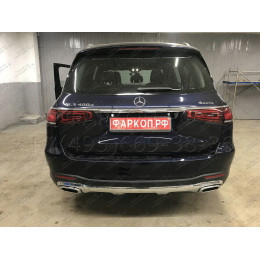 313662600001 WESTFALIA Фаркоп на Mercedes GLE-Class w167 2019-, Mercedes GLS-Class x167 2019-. Съемное вертикальное крепление шара (на ключе). Невидимый вырез в бампере. Нагрузки