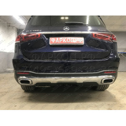 313662600001 WESTFALIA Фаркоп на Mercedes GLE-Class w167 2019-, Mercedes GLS-Class x167 2019-. Съемное вертикальное крепление шара (на ключе). Невидимый вырез в бампере. Нагрузки