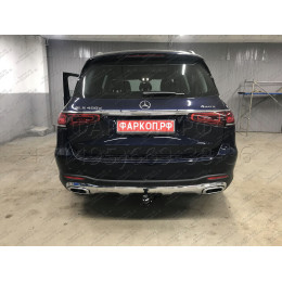 313662600001 WESTFALIA Фаркоп на Mercedes GLE-Class w167 2019-, Mercedes GLS-Class x167 2019-. Съемное вертикальное крепление шара (на ключе). Невидимый вырез в бампере. Нагрузки