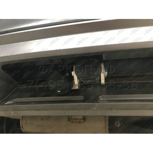 V069C GALIA Полностью оцинкованный фаркоп на Volkswagen Tiguan 2007-2016, Tiguan 2 2016-2024, Audi Q3 2011-2019, 2019-2025, SEAT Tarraco 2018-2024. Тип шара: C (горизонтальный съемный). Невидимый вырез бампера. Нагрузки: 2500/140 кг, масса фаркопа 16,2 кг