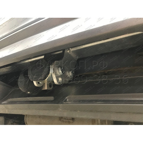 V069C GALIA Полностью оцинкованный фаркоп на Volkswagen Tiguan 2007-2016, Tiguan 2 2016-2024, Audi Q3 2011-2019, 2019-2025, SEAT Tarraco 2018-2024. Тип шара: C (горизонтальный съемный). Невидимый вырез бампера. Нагрузки: 2500/140 кг, масса фаркопа 16,2 кг