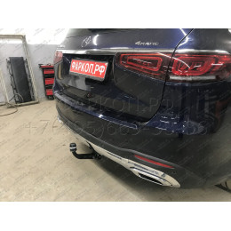 313662600001 WESTFALIA Фаркоп на Mercedes GLE-Class w167 2019-, Mercedes GLS-Class x167 2019-. Съемное вертикальное крепление шара (на ключе). Невидимый вырез в бампере. Нагрузки