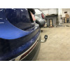 V069C GALIA Полностью оцинкованный фаркоп на Volkswagen Tiguan 2007-2016, Tiguan 2 2016-2024, Audi Q3 2011-2019, 2019-2025, SEAT Tarraco 2018-2024. Тип шара: C (горизонтальный съемный). Невидимый вырез бампера. Нагрузки: 2500/140 кг, масса фаркопа 16,2 кг