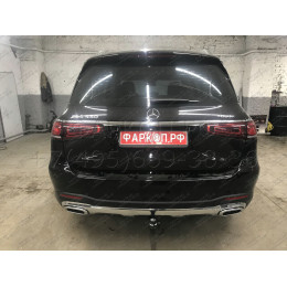 313662600001 WESTFALIA Фаркоп на Mercedes GLE-Class w167 2019-, Mercedes GLS-Class x167 2019-. Съемное вертикальное крепление шара (на ключе). Невидимый вырез в бампере. Нагрузки