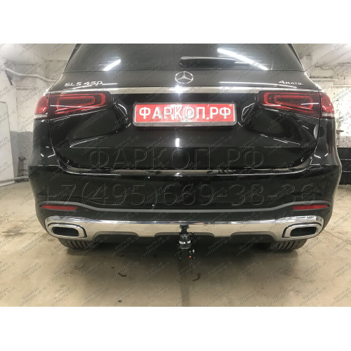 313662600001 WESTFALIA Фаркоп на Mercedes GLE-Class w167 2019-, Mercedes GLS-Class x167 2019-. Съемное вертикальное крепление шара (на ключе). Невидимый вырез в бампере. Нагрузки 3500/140 кг, масса фаркопа 37 кг