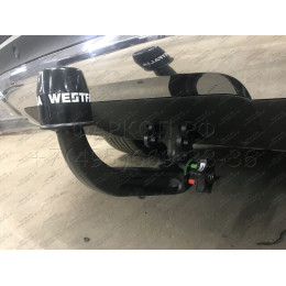 313662600001 WESTFALIA Фаркоп на Mercedes GLE-Class w167 2019-, Mercedes GLS-Class x167 2019-. Съемное вертикальное крепление шара (на ключе). Невидимый вырез в бампере. Нагрузки
