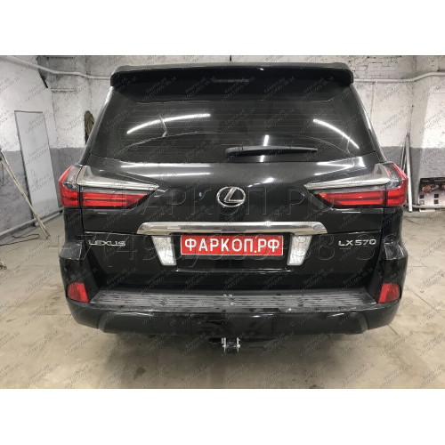 T070C GALIA Полностью оцинкованный фаркоп на Toyota Land Cruiser 200 2008-2021, Lexus LX 2008-2021. Тип шара: C (горизонтальный съемный). Невидимый вырез бампера. Нагрузки: 3500/140 кг, масса фаркопа 8,97 кг