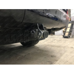 T070C GALIA Полностью оцинкованный фаркоп на Toyota Land Cruiser 200 2008-2021, Lexus LX 2008-2021. Тип шара: C (горизонтальный съемный). Невидимый вырез бампера. Нагрузк