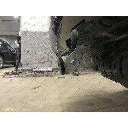 T070C GALIA Полностью оцинкованный фаркоп на Toyota Land Cruiser 200 2008-2021, Lexus LX 2008-2021. Тип шара: C (горизонтальный съемный). Невидимый вырез бампера. Нагрузк