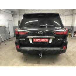 T070C GALIA Полностью оцинкованный фаркоп на Toyota Land Cruiser 200 2008-2021, Lexus LX 2008-2021. Тип шара: C (горизонтальный съемный). Невидимый вырез бампера. Нагрузк