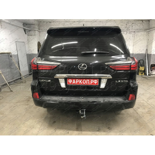 T070C GALIA Полностью оцинкованный фаркоп на Toyota Land Cruiser 200 2008-2021, Lexus LX 2008-2021. Тип шара: C (горизонтальный съемный). Невидимый вырез бампера. Нагрузки: 3500/140 кг, масса фаркопа 8,97 кг